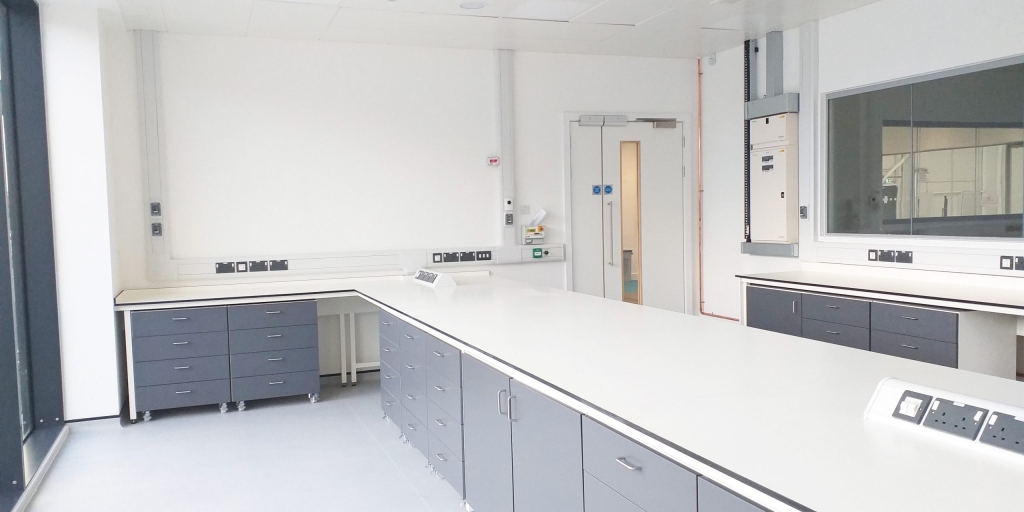 a clean white laboratory in the translational energy research centre